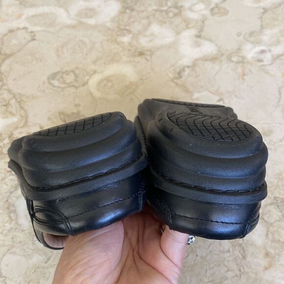 Alegria Chairman Black Nappa Open Back Mule Men’s Shoes - Picture 13 of 15